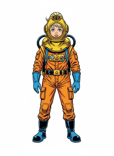 Ashley's Underwater Adventures 🌊 - Comic Book