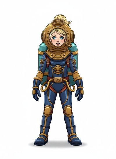 Ashley's Underwater Adventures 🌊 - Minimalist