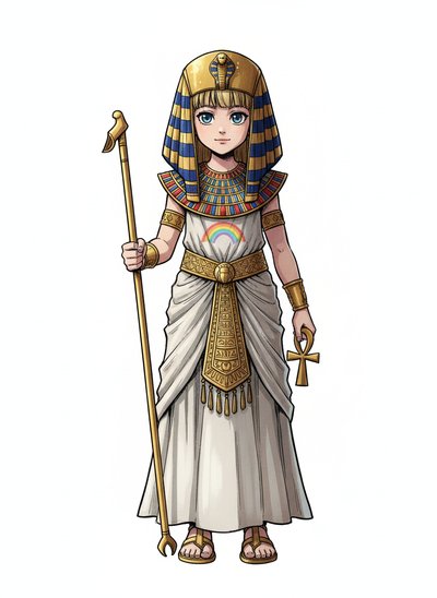 My Girl as a Pharaoh 👑 - Webtoon Anime