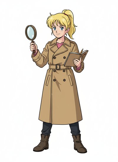 Ashley the Detective's Adventures 🕵️‍♀️ - Classic Anime