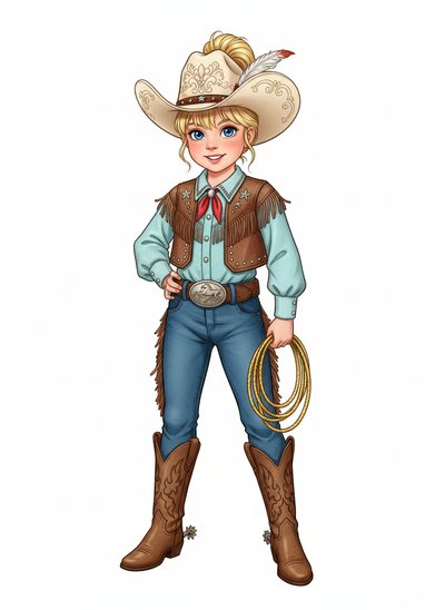 My Little Cowgirl Adventure 🤠 - Fairy Tale Classic