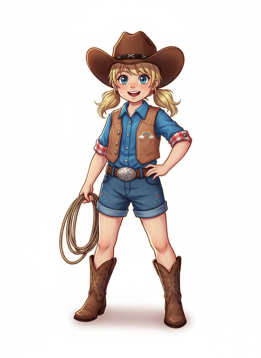 Ashley the Cowpoke Princess - Webtoon Anime