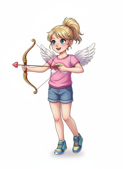 My Girl's Cupid Adventures 💘 - Webtoon Anime