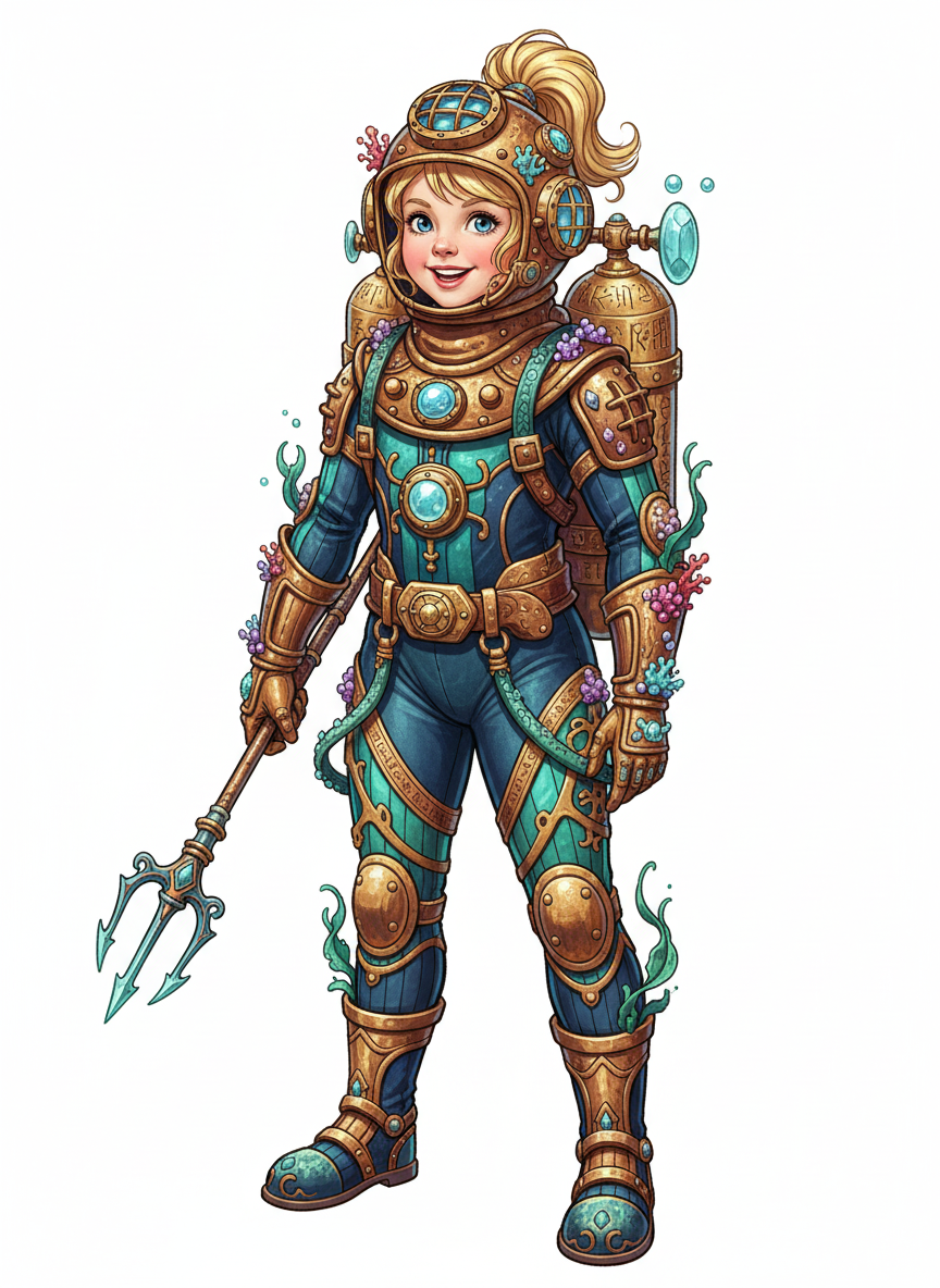 Diver Ashley - Fairy Tale Classic