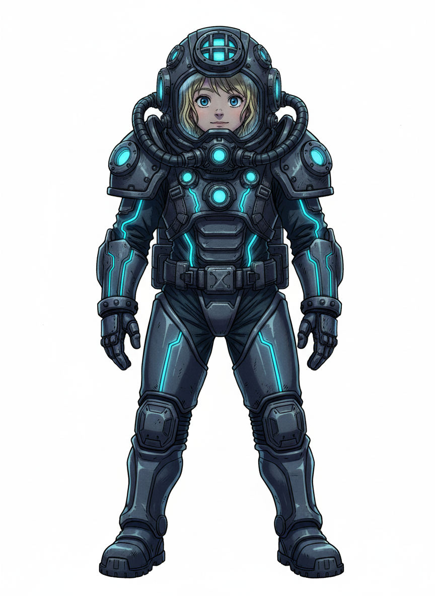 Diver Ashley - Webtoon Anime