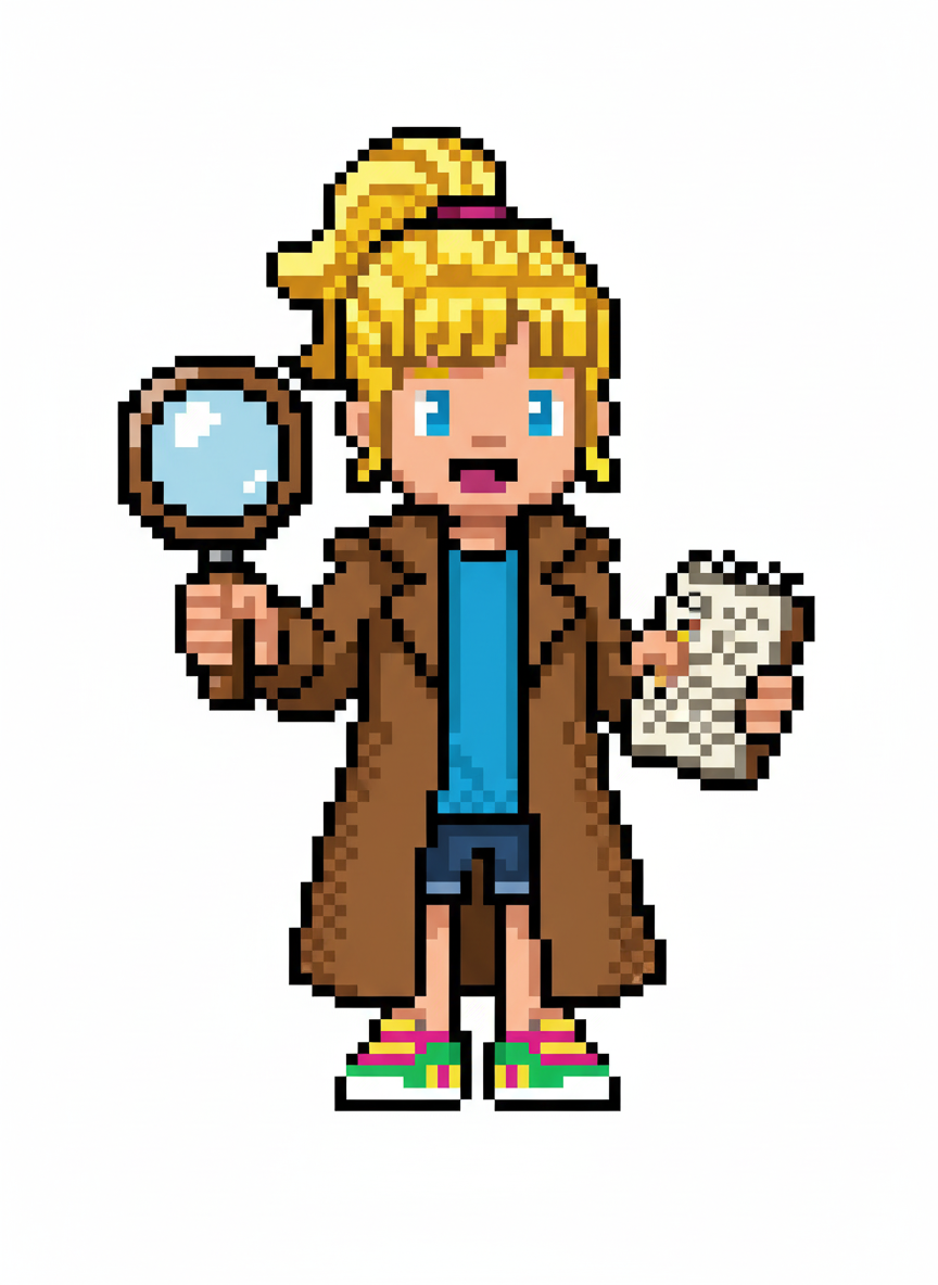 Detective Ashley - Pixel Art