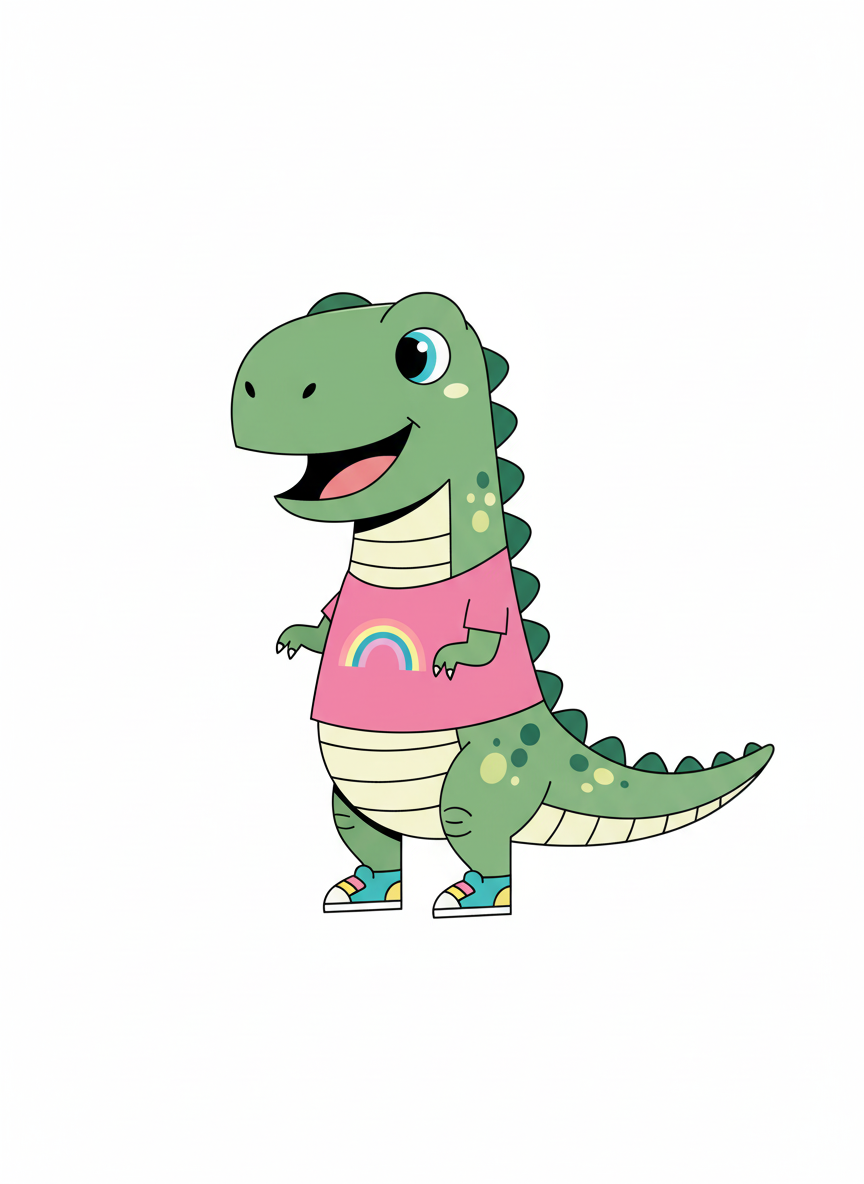 Ashley's Dino Roar - Minimalist