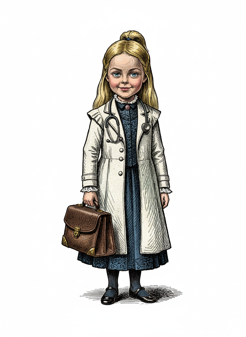 Doctor Ashley - Victorian Illustration