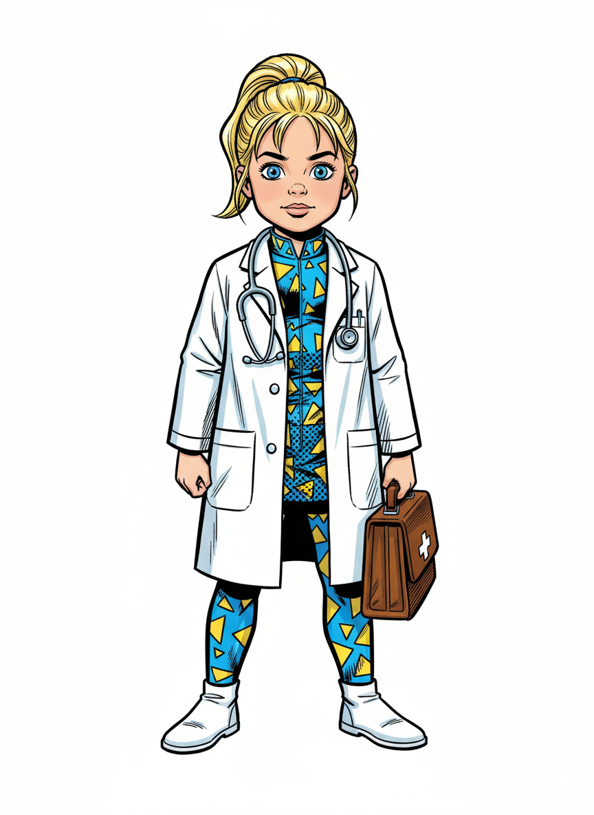 Doctor Ashley - Comic Book