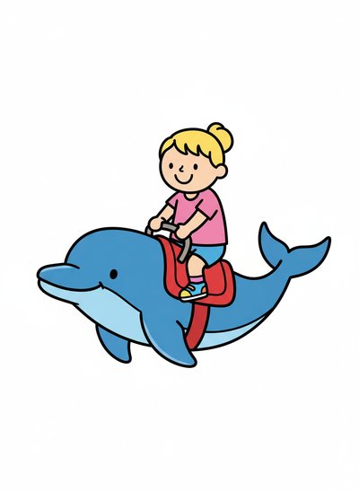 Ashley's Dolphin Adventures 🌊 - Preschool Simple