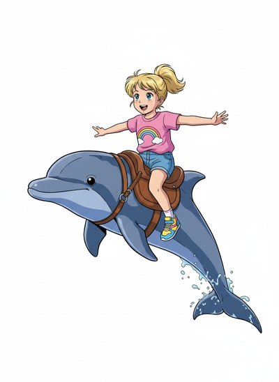 Ashley's Dolphin Adventures 🌊 - Classic Anime