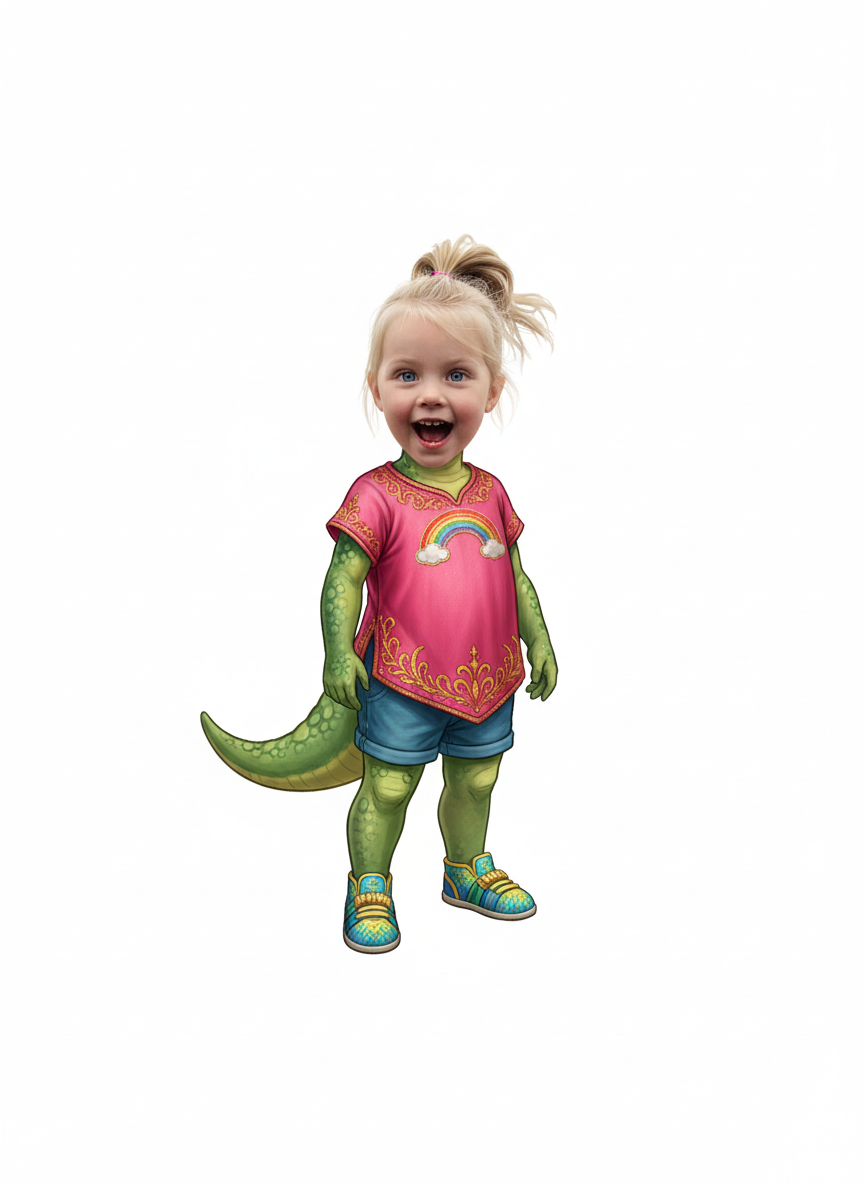 Ashley's Dino Roar - Fairy Tale Classic