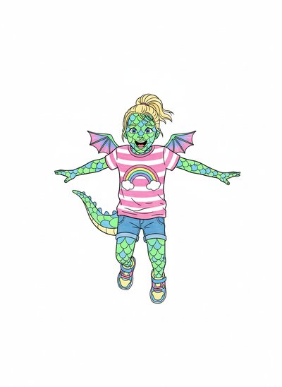 Ashley's Dragon Dreams 🐉 - Classic Coloring Book