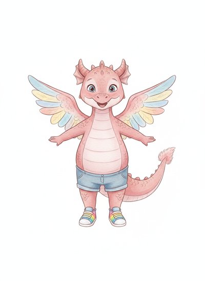 Ashley's Dragon Dreams 🐉 - Gentle Pencil