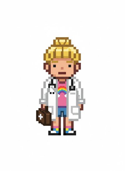My Girl's Doctor Adventures 🩺 - Pixel Art