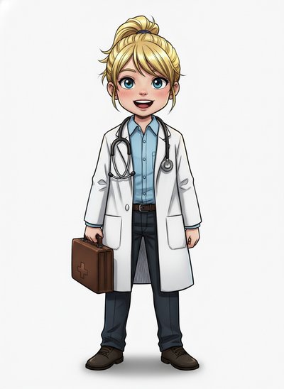 My Girl's Doctor Adventures 🩺 - Webtoon Anime