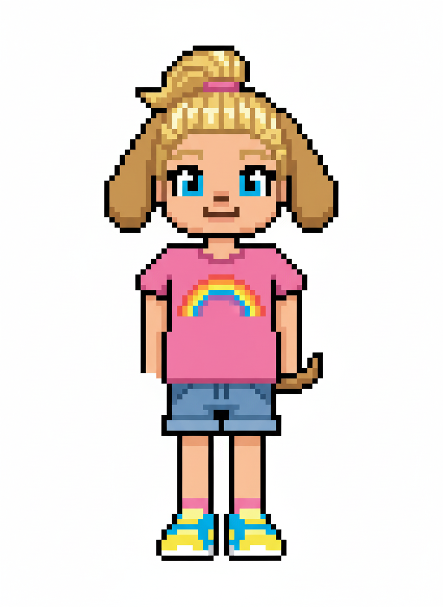 Ashley the Pup - Pixel Art