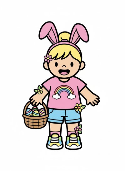 Ashley's Bunny Adventure 🐰 - Preschool Simple