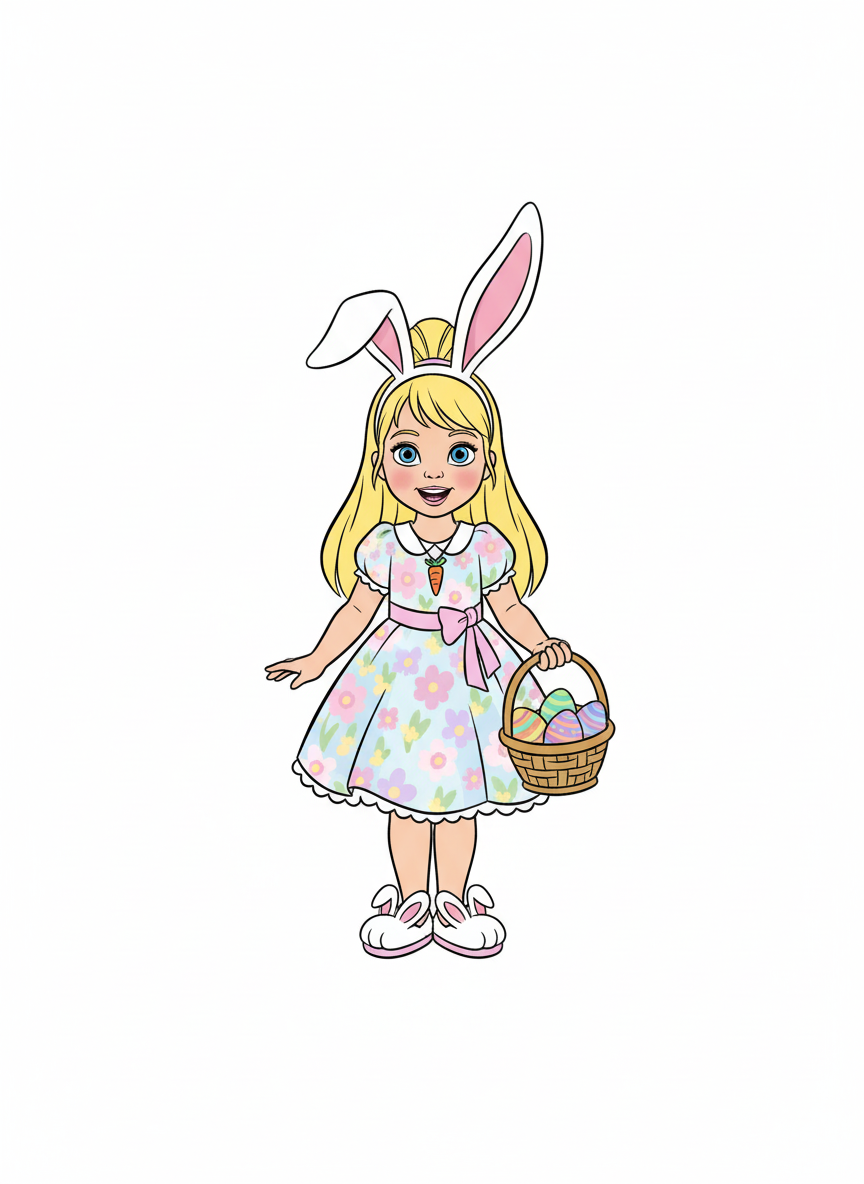 Ashley the Hoppy Bunny - Golden Age Animation