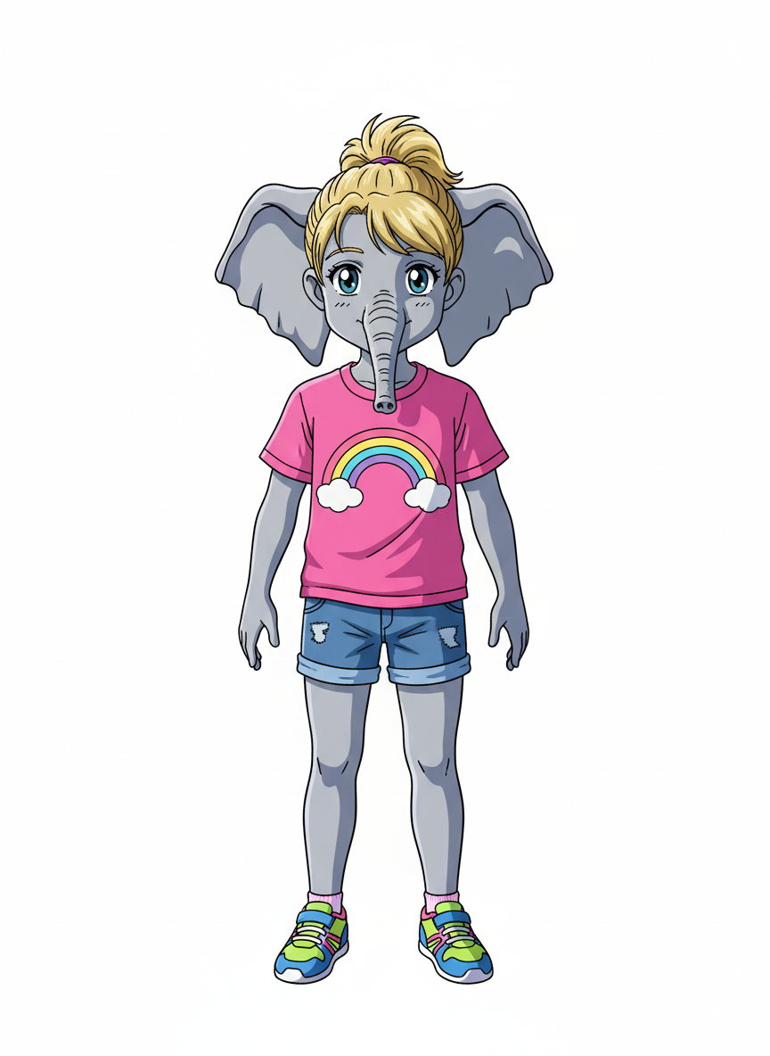 Ashley the Elephant - Classic Anime