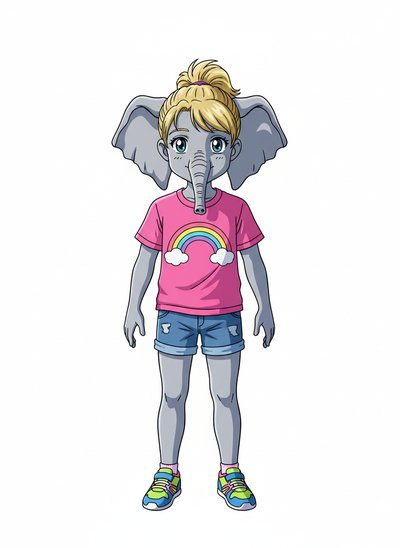 My Girl's Elephant Adventure 🐘 - Classic Anime