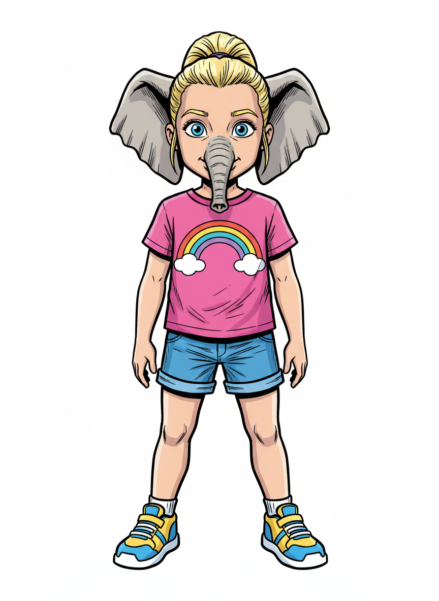 Ashley the Elephant - Comic Book