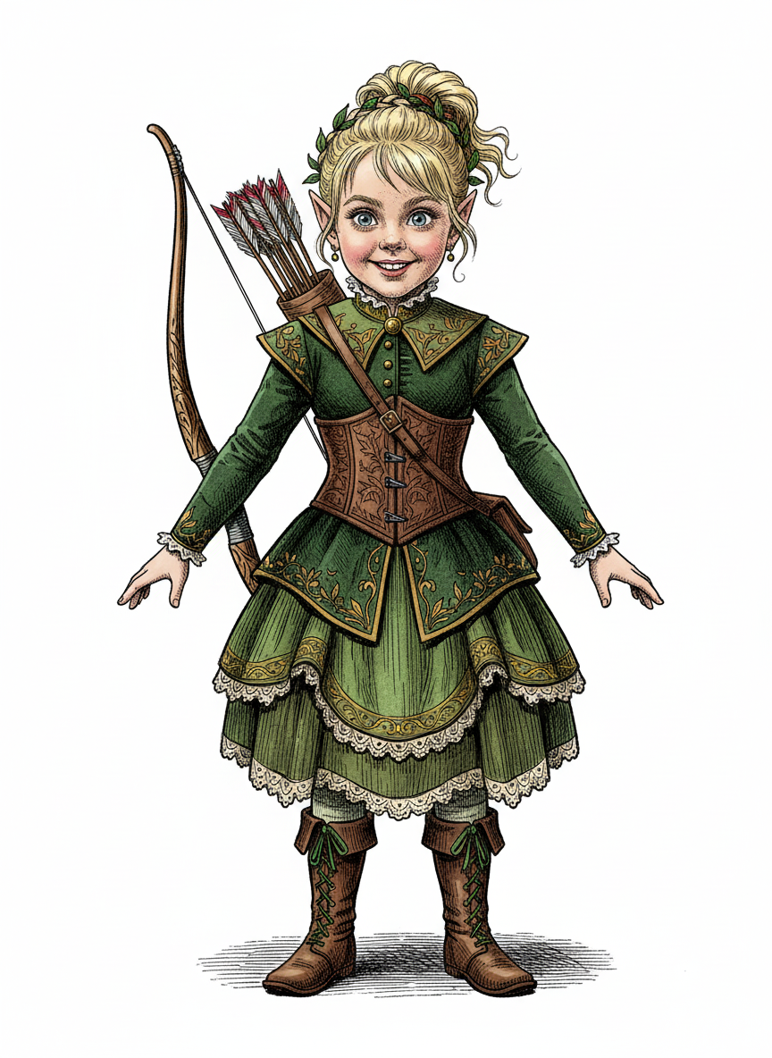 Ashley the Enchanted Elf