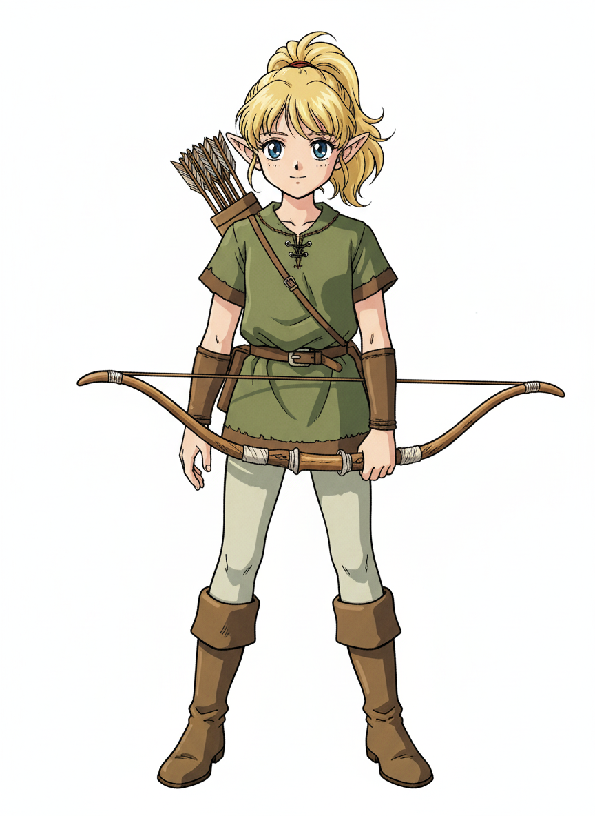 Ashley the Enchanted Elf - Classic Anime