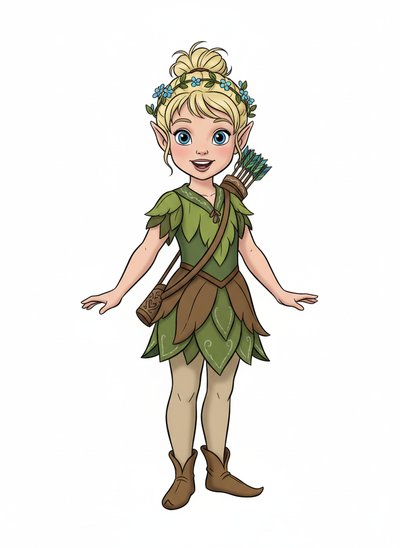 My Girl's Elf Adventure 🌿 - Golden Age Animation