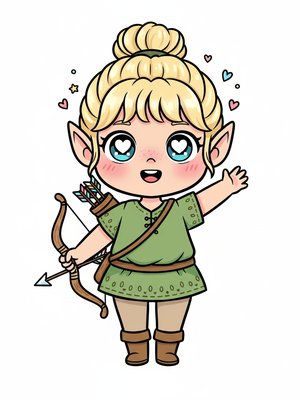 Ashley the Enchanted Elf