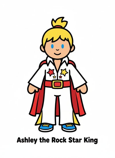 My Girl's Rockin' Elvis 🎸 - Preschool Simple