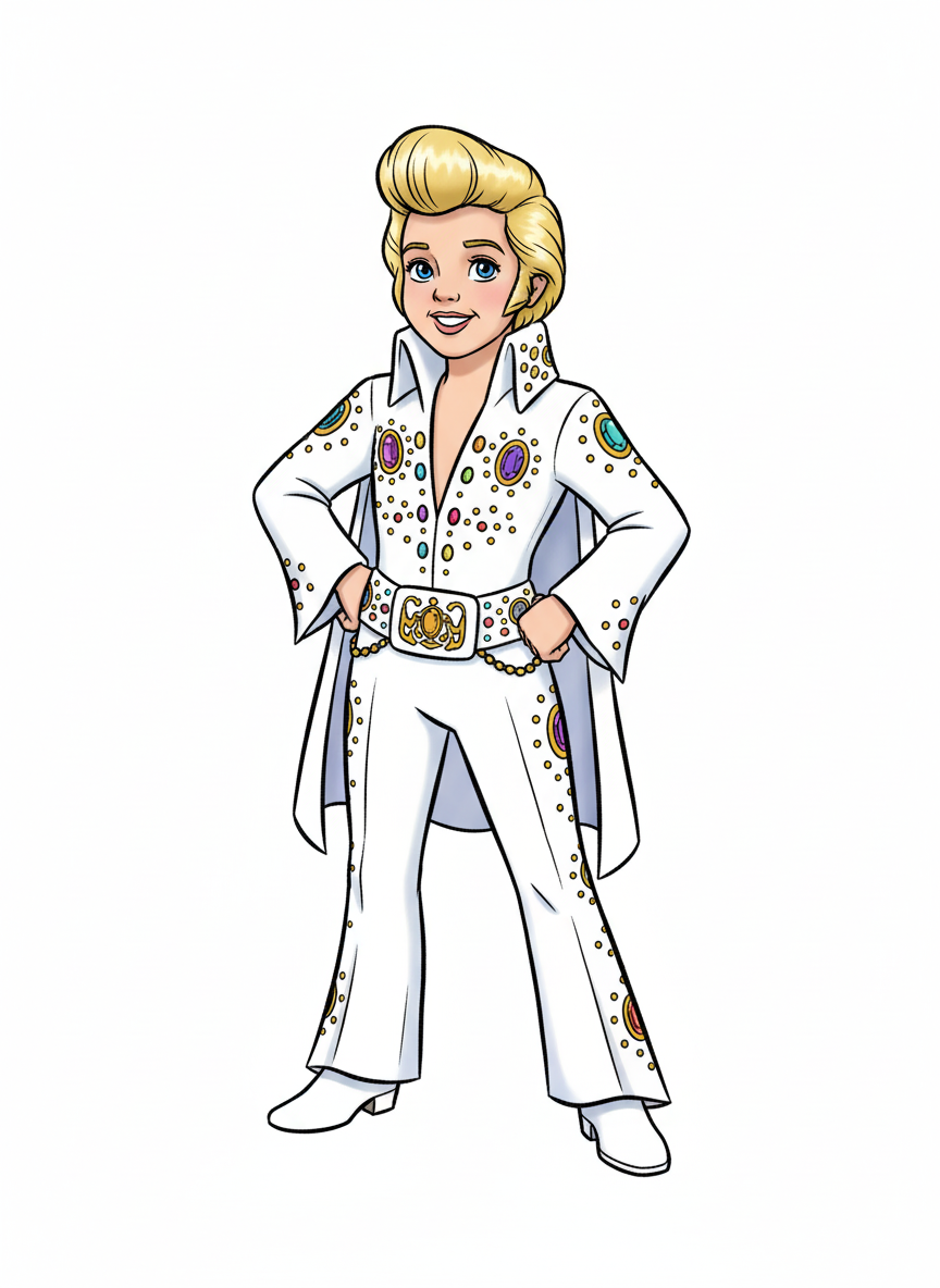 Ashley the Rock Star King - Golden Age Animation