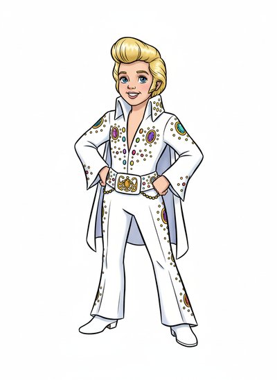 My Girl's Rockin' Elvis 🎸 - Golden Age Animation