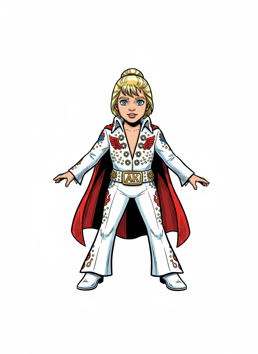 Ashley the Rock Star King - Comic Book