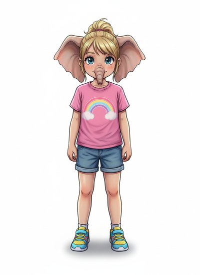 My Girl's Elephant Adventure 🐘 - Webtoon Anime