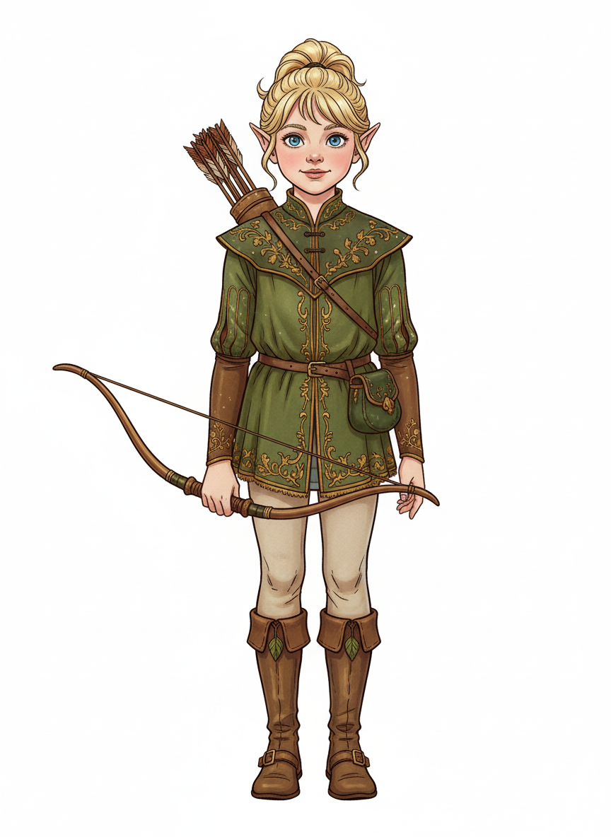 Ashley the Enchanted Elf - Fairy Tale Classic