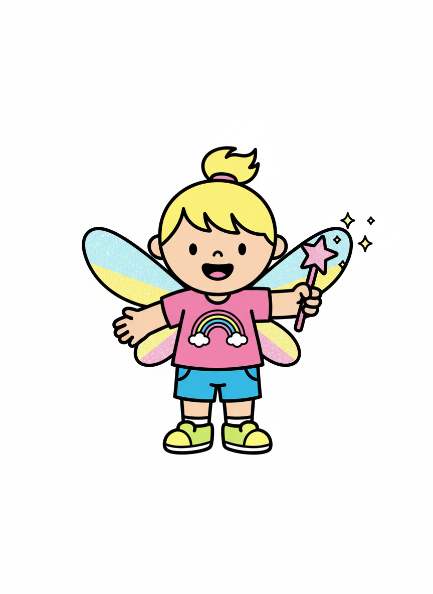 Ashley the Enchanted Fairy - Preschool Simple