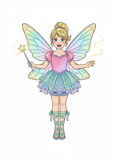 Ashley’s Fairy Magic ✨ - Classic Coloring Book