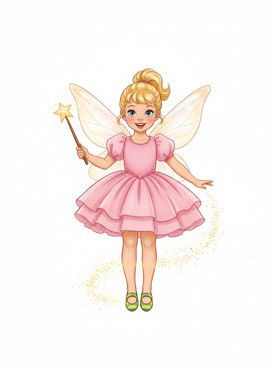 Ashley the Enchanted Fairy - Vintage Storybook