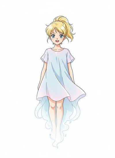 Ashley the Little Ghost 👻 - Classic Anime
