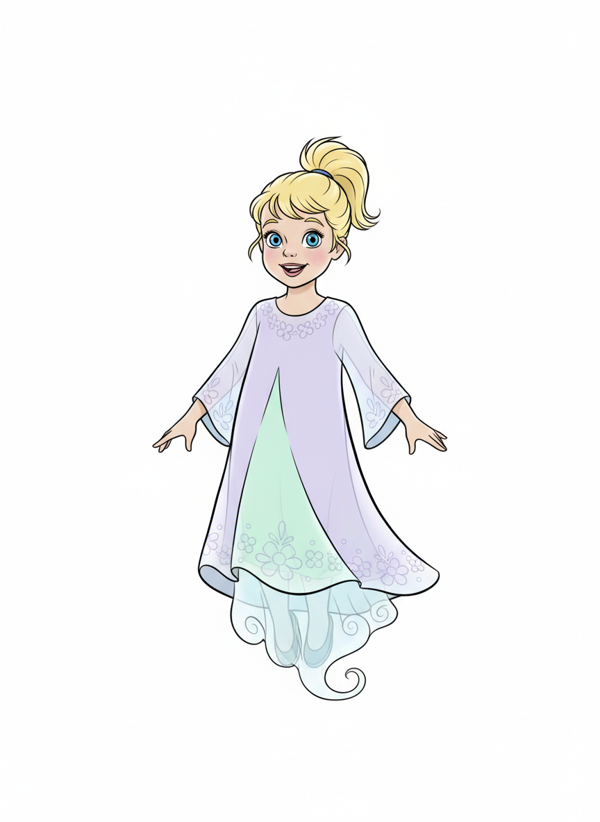 Ashley the Friendly Phantom - Golden Age Animation