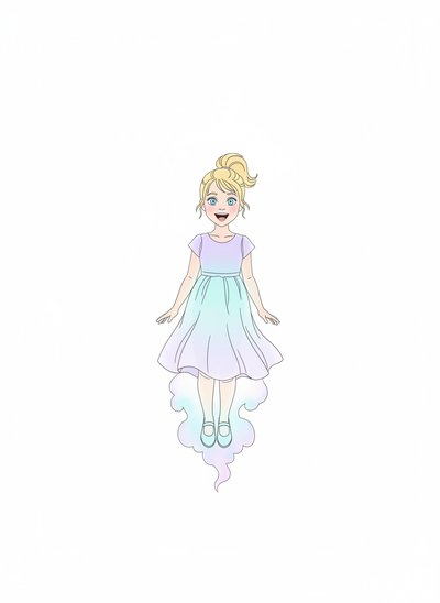 Ashley the Little Ghost 👻 - Minimalist