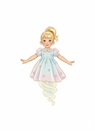 Ashley the Little Ghost 👻 - Vintage Storybook