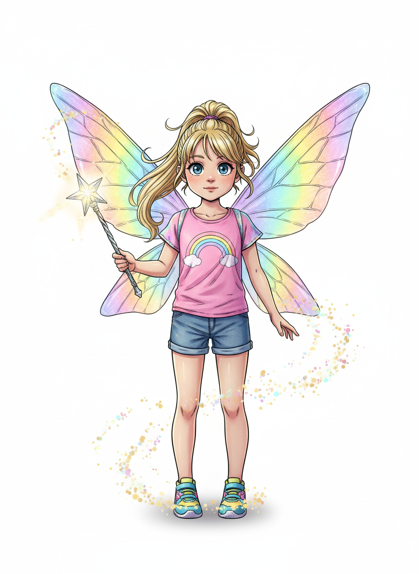 Ashley the Enchanted Fairy - Webtoon Anime