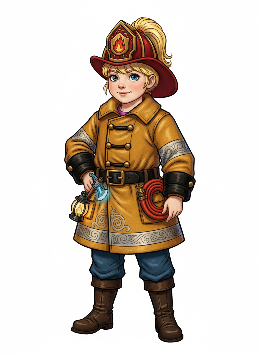 Firefighter Ashley - Fairy Tale Classic