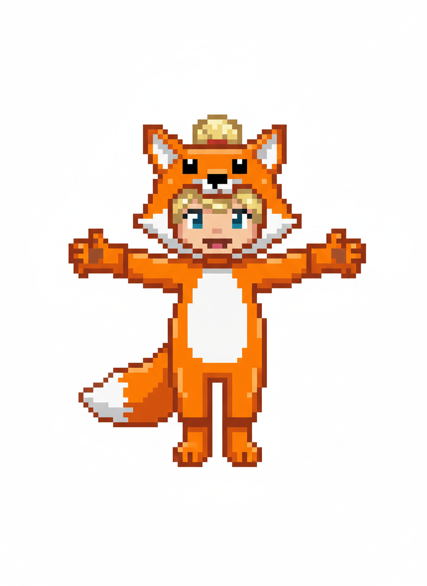 Ashley the Fox - Pixel Art