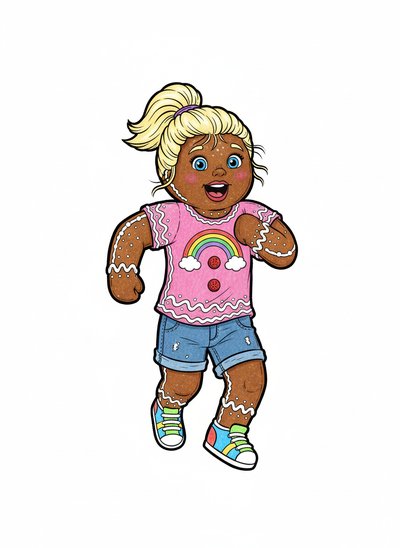 Ashley's Gingerbread Adventures 🍪 - Classic Coloring Book