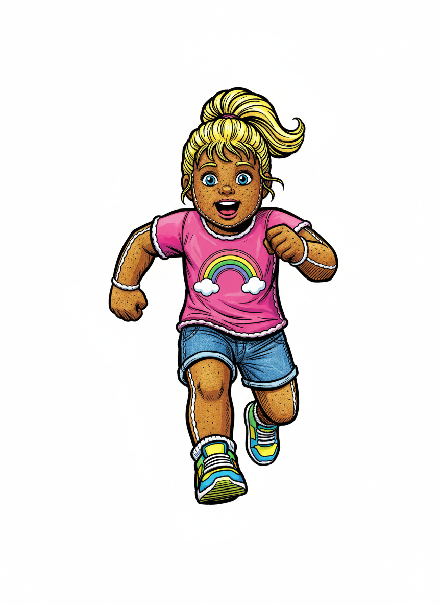 Gingerbread Ashley - Comic Book