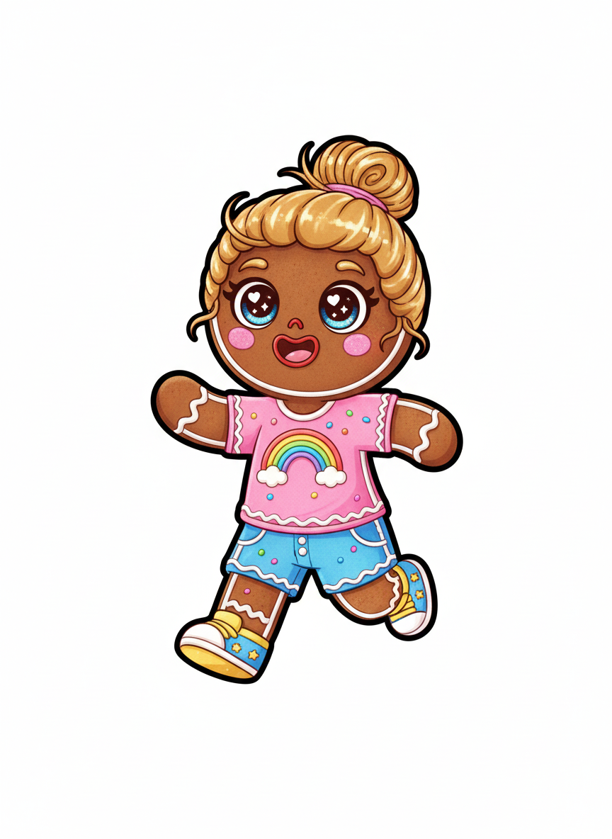 Gingerbread Ashley - Kawaii Cute
