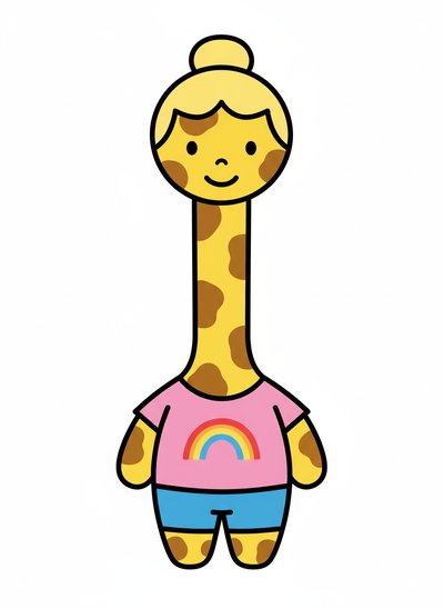 Ashley's Giraffe Adventure 🦒 - Preschool Simple